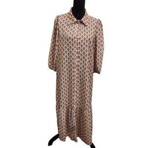 Unbranded Button Front Closure Dress Size L/XL